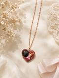 Forever Held Floral Heart Pendant